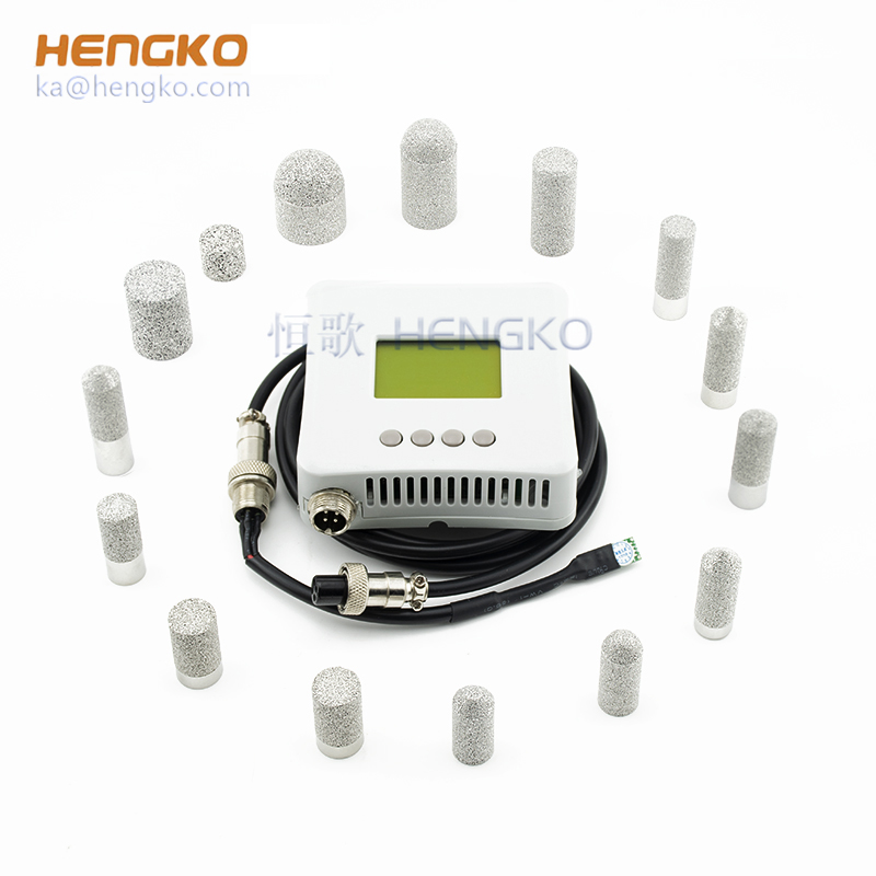 Wholesale custom waterproof SS stainless steel porous housing SHT11 RS485 soil moisture tester meter sensor probe