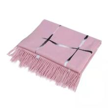 Women Winter Long Soft Grid Scarf