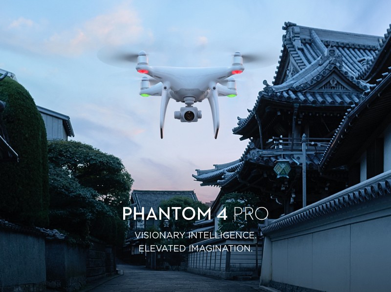 DJI Drone Phantom 4 Pro Obsidian Aircraft ( Excludes Remote Controller and Battery Charger) Phantom 4 pro in stock