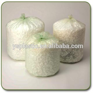 High Quality Greenish Biodegradable Plastic Garbage Bags