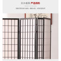 4 Panel Shoji Screen Room Divider Black