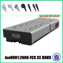 USB Us adapter socket,multi outlet socket lamp,connector outlet socket