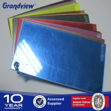 color adhesive acrylic mirror sheet decorative sheet