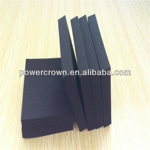 Heat resistant material anti-slip epdm black foam rubber mattress