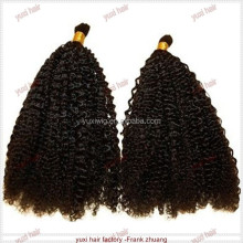 100% Positive Feedback Afro Kinky Human Hair Bulk Extensions