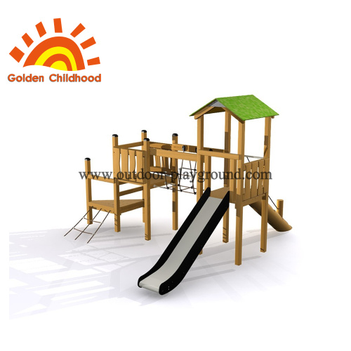 Kids outdoor playground equipment storage