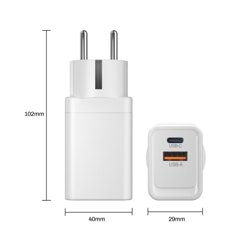 Korea Plug 65W 1C1A GAN PD Wall Charger