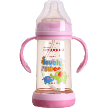 8oz Anti-Blähungen PPSU Baby Babyflasche mit weitem Hals