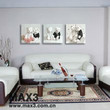 Painting Wall Clock As Children Gift For Kids Room