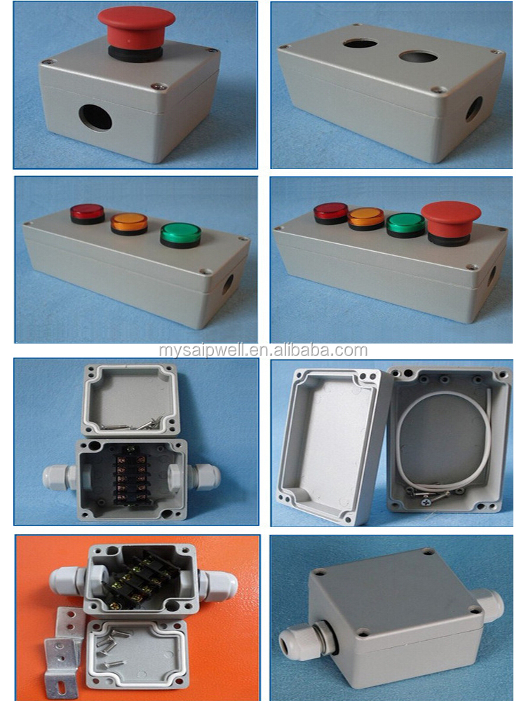 SAIPWELL/SAIP New Customized Electrical Waterproof Enclosure Aluminium Box for Electronic