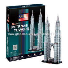 Emulation Paper Crafts Model with Malaysia Design