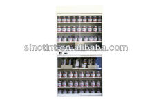 Heating cabinet for waterborne/waterbased paint