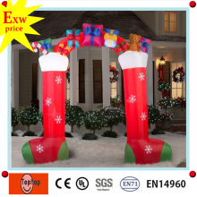wholesaler inflatable christmas home decorations,inflatable christmas light led lights arch lights for sale