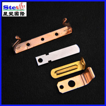 custom bending parts brass parts