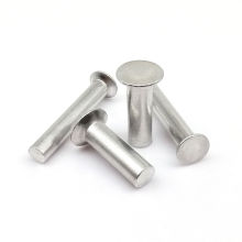 304 Stainless Steel CSK Solid Rivets: Aluminum Countersunk Head Rivets - Sizes 2.5mm, 4mm x 12mm