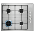 Electrolux 4 anel embutido hob de aço