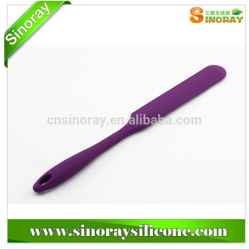 High quality heat-resistant custom 100% food grade rubber spatula for baking