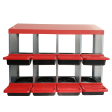 Double Layer Roll Away Nesting Boxes for Automatic Egg Laying