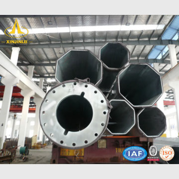 XINJINLEI 110KV 15-30M Overhead Transmission Line Pole