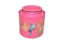 airtight metal tea canister