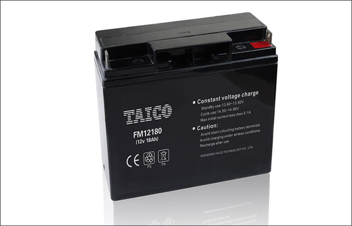 Long life lead acid 12v 18ah 20hr battery for alarm system