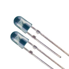 546 Oval Shape Highlight Yellow 5mm LED Diode 0.06W