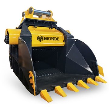 Construction Waste Crusher: Excavator Attachment for Concrete Crushing