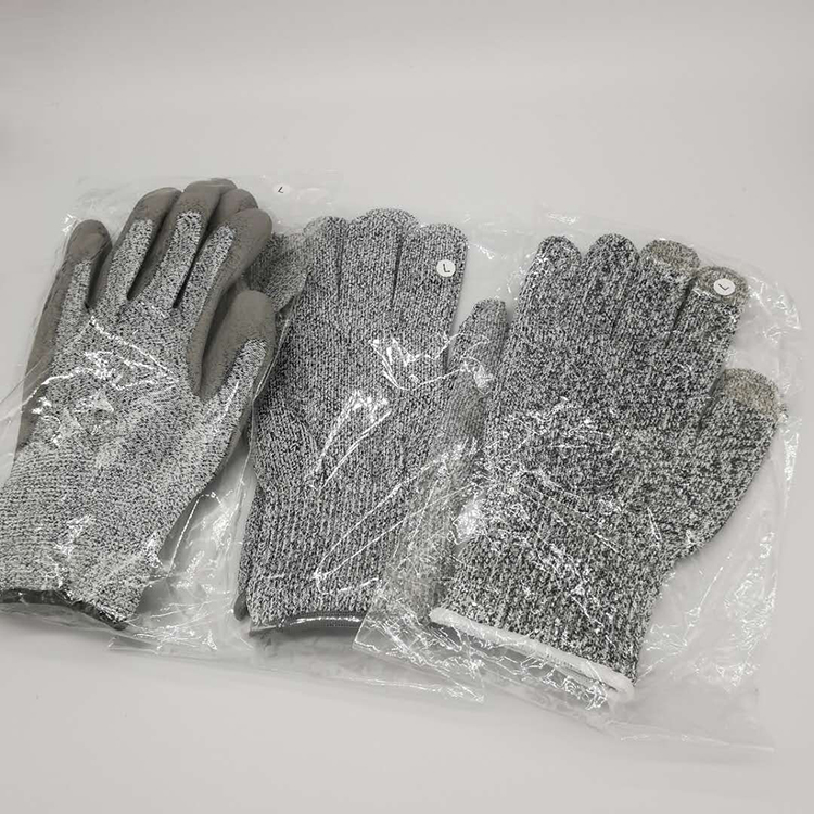 Safety Level 5 Cut Resistant Gloves Safe HPPE Protection Gloves Anti Cut Gloves for Kitchen Knives and Tools