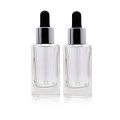 스퀘어 유리 dropper 병 Essence Oil Bottles