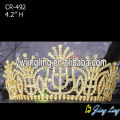 Gold Rhinestone Crowns For Queen