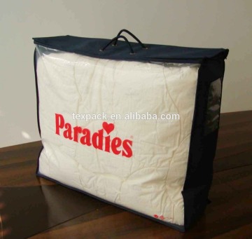 Texpack high quality bags quilt cover packaging bags with rope handles