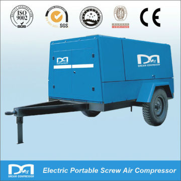 Mobile Electric Screw Air Compressor