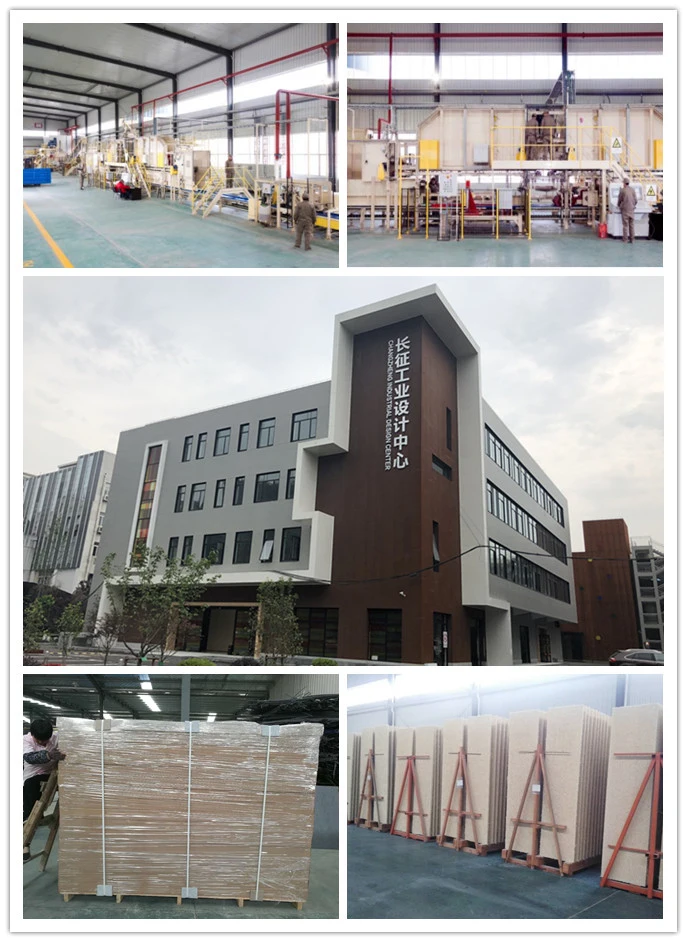 Imported Poplar Material Fireproof Wood Wool Acoustic Panel