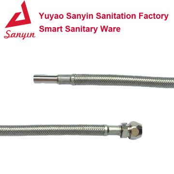 Black nylon stainless steel SS304 connection pipe