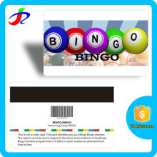 credit card size plastic pvc magnetic card printing service