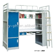 metal double bunk bed perfect for students