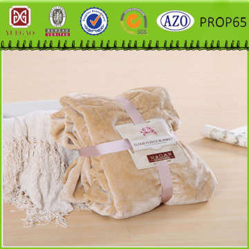 100% polyester cotton plain flannel fleece blankets