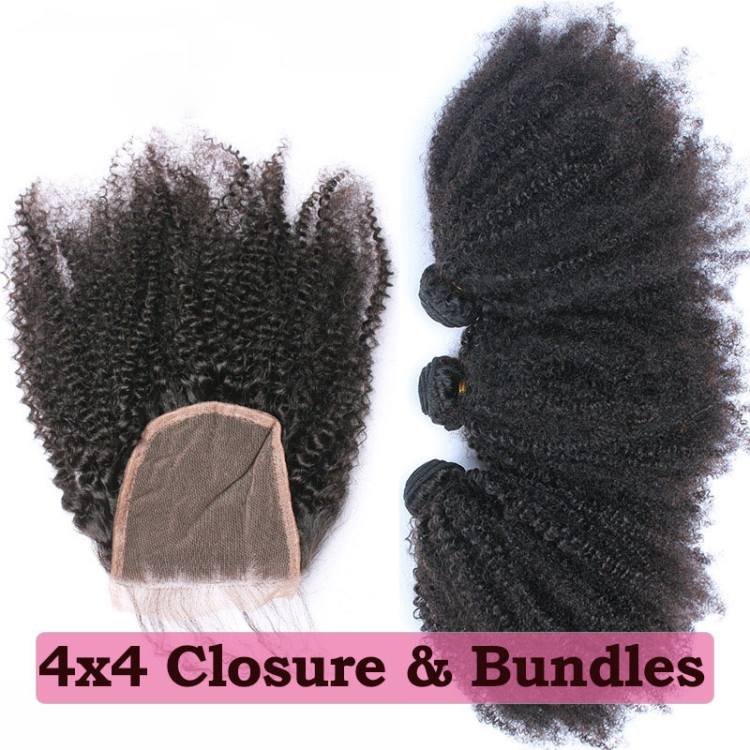 Wholesale Unprocessed Raw Afro Kinky Curly Indian Human Hair Bundles With Bundles Human Hair Extension Cuticle Aligned Hair