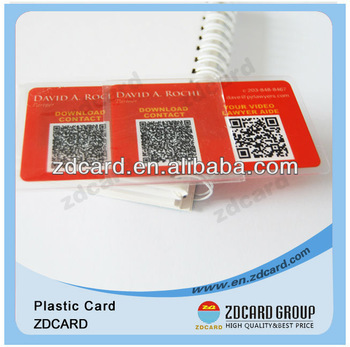 BARCODE PLASTIC PVC CARDS