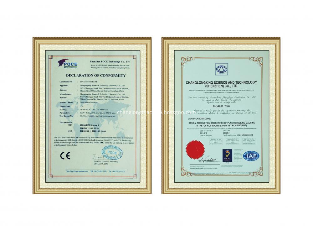 Ce Certificate