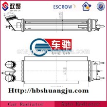 Front mount aluminium intercooler