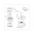 DISPLAY PORT SMT WITH M3 SCREW HOLE,LEG 2.0MM