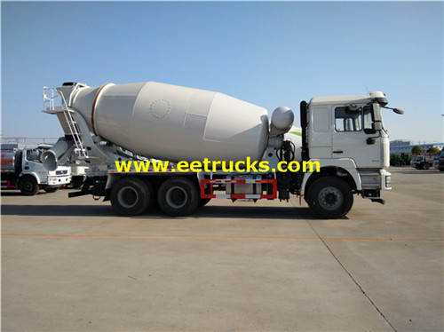 10 cbm 6x4 shanman parcrete mixer manyan