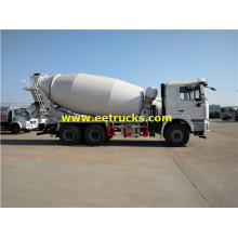 10 cbm 6x4 shanman parcrete mixer manyan