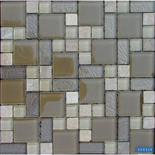 Classic Glass Stone Mixed Mosaic Tile