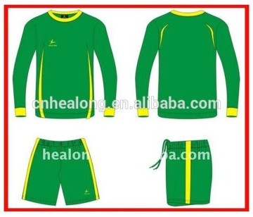 Big Size Soccer Jerseys,Yellow And Green Jerseys And Shorts