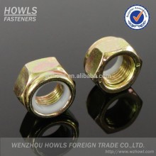 High quality cheap price nylon insert nut DIN985 nylon insert lock nut