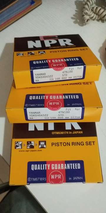 Yanmar 3TN100L piston ring and Cylinder Gasket Kit Yanmar Engine parts