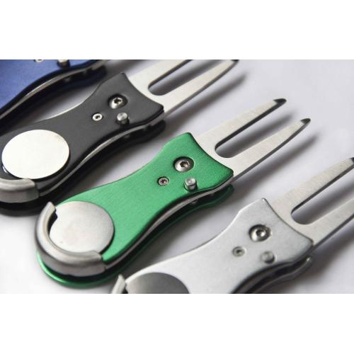 Multi Color Metal Golf Divot Tool