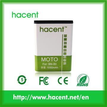 MOT  Bn80 Cell Phone Battery, Long Talking Time